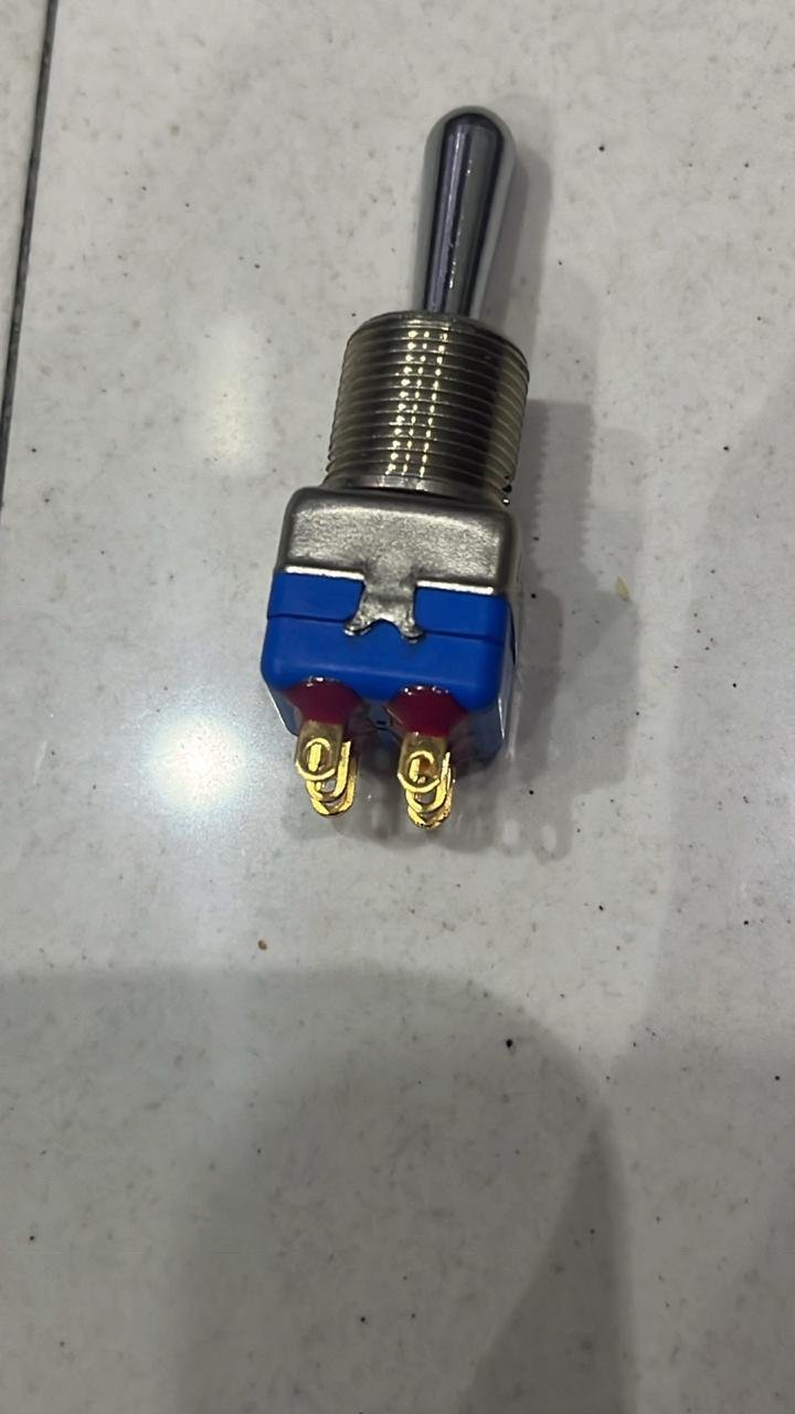 Miniature Toggle Switch SPST 2-Pin