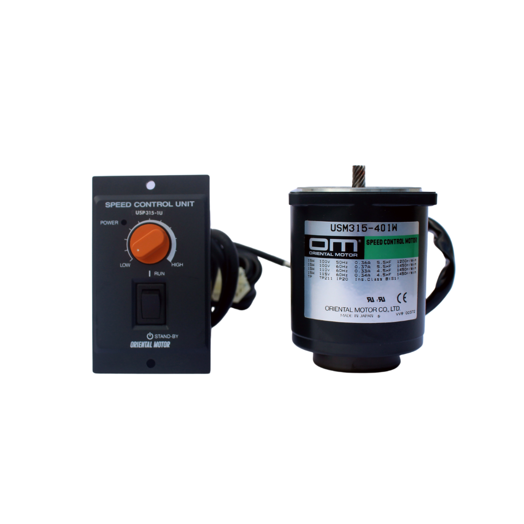 Oriental Motor USM315-401W Speed Control Motor Set